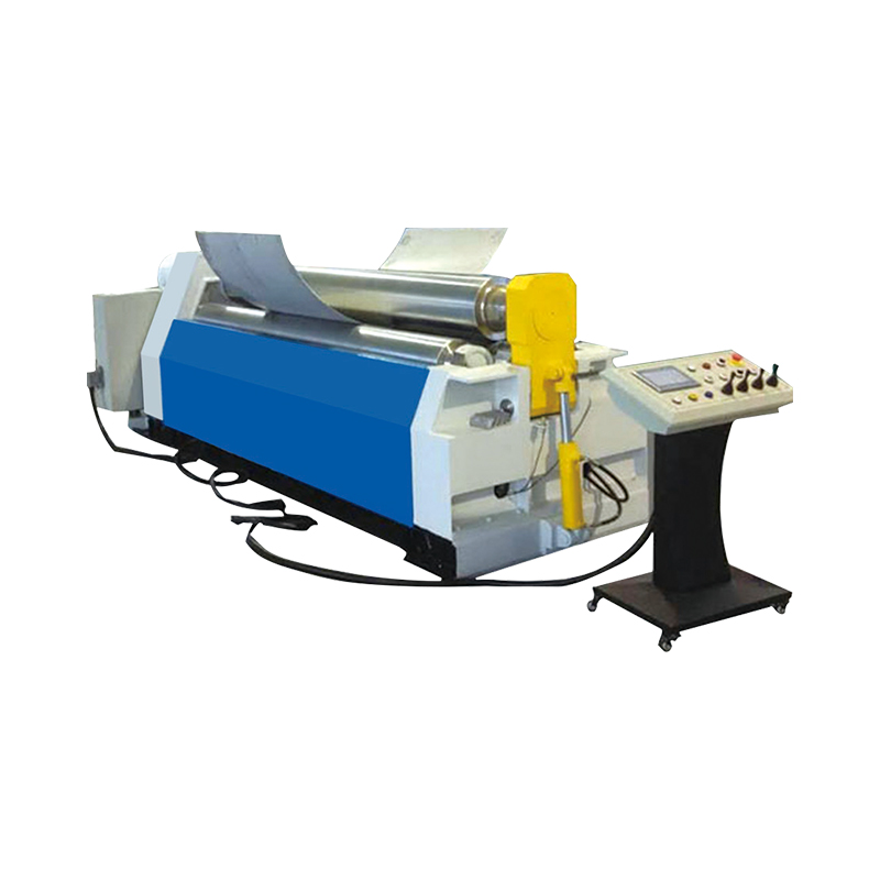 Mesin lentur plat empat-roller